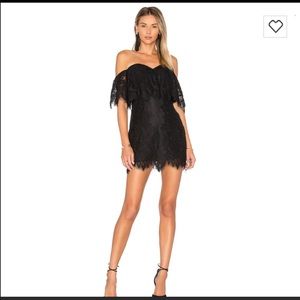 Nwot black lush dress lovers + friends